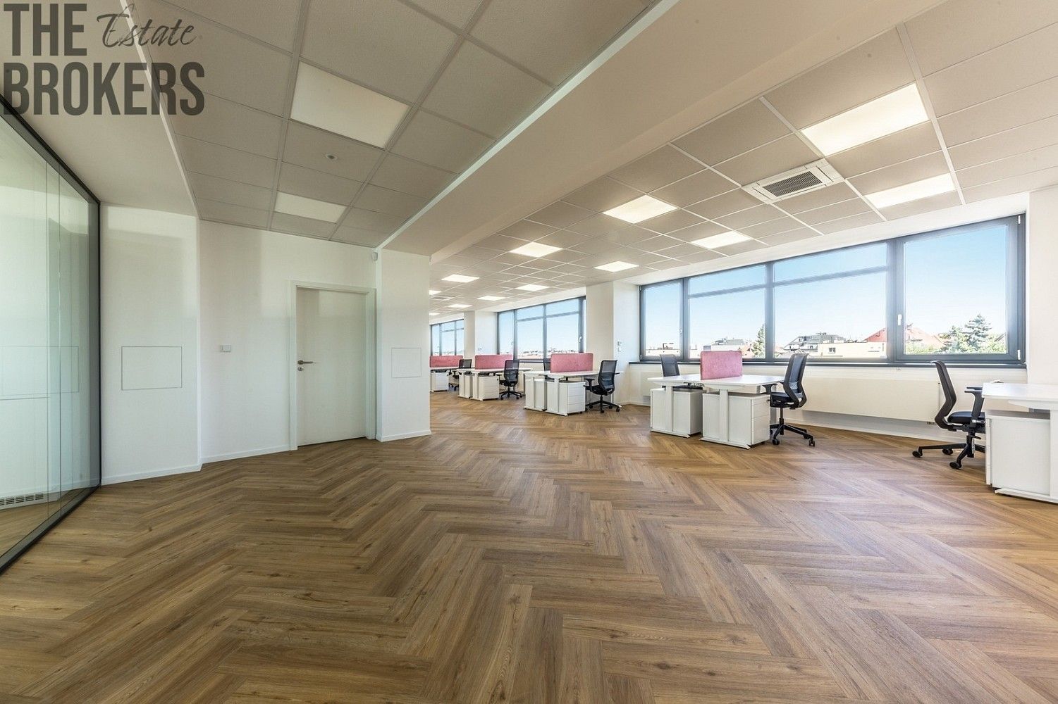 Pronájem kancelář - Průběžná, Praha 10 - Strašnice, 375 m² - 5