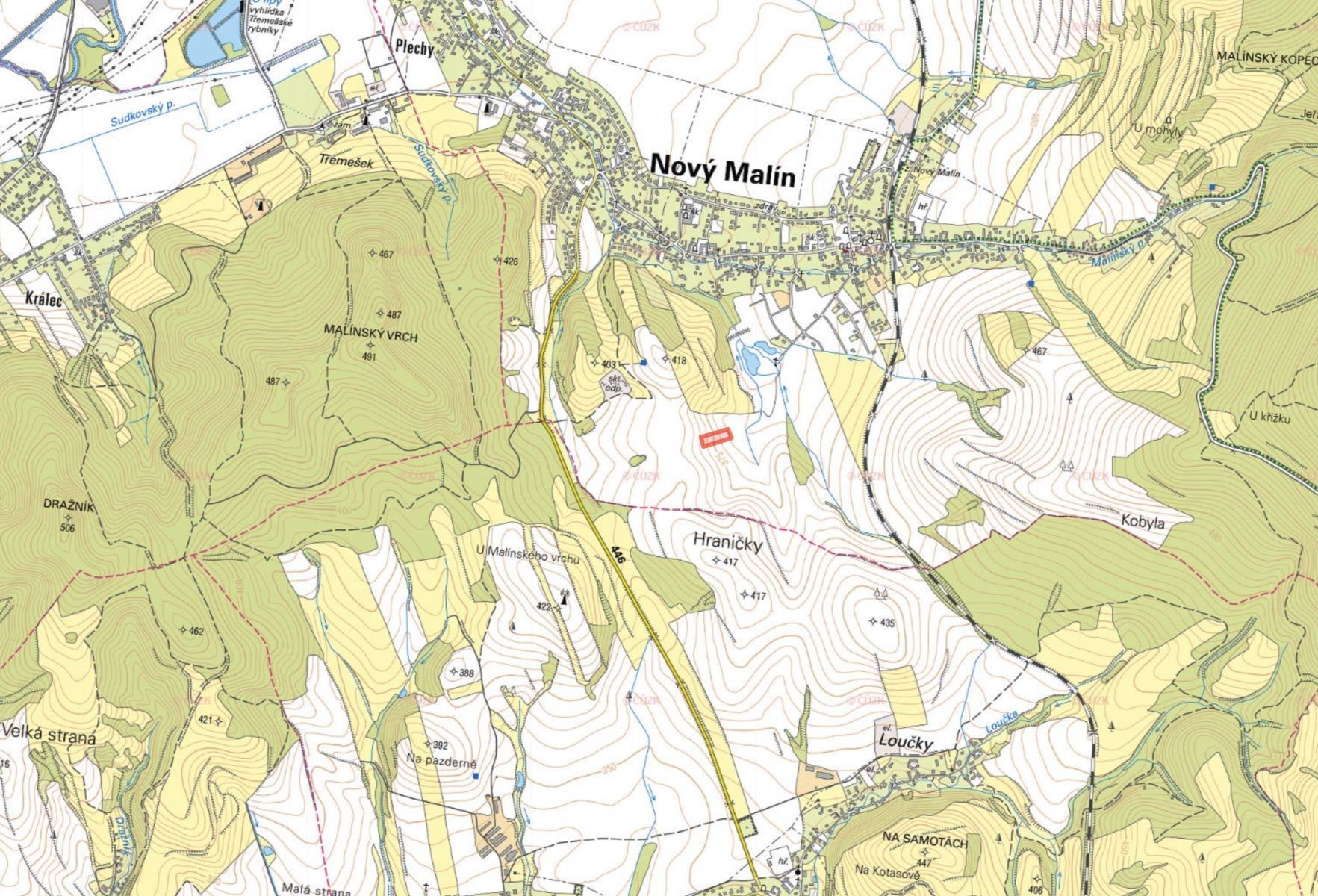 Prodej zemědělský pozemek - Nový Malín