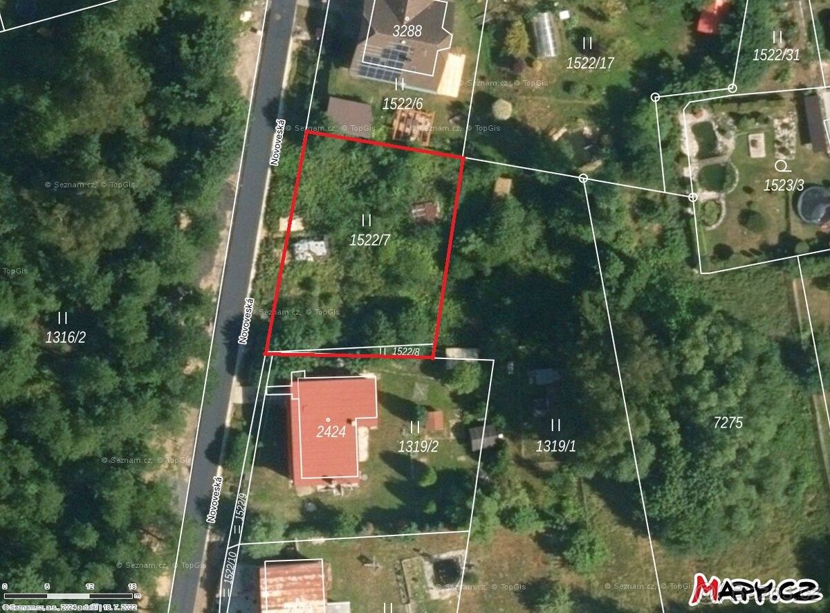 Pozemky pro bydlení, Kraslice, 358 01, 693 m²