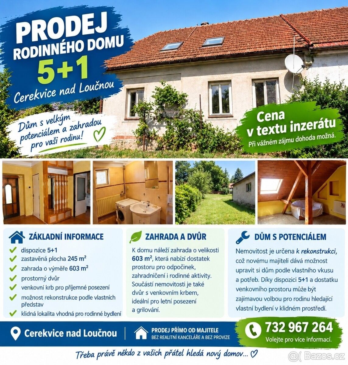 Rodinné domy, Cerekvice nad Loučnou, 569 53