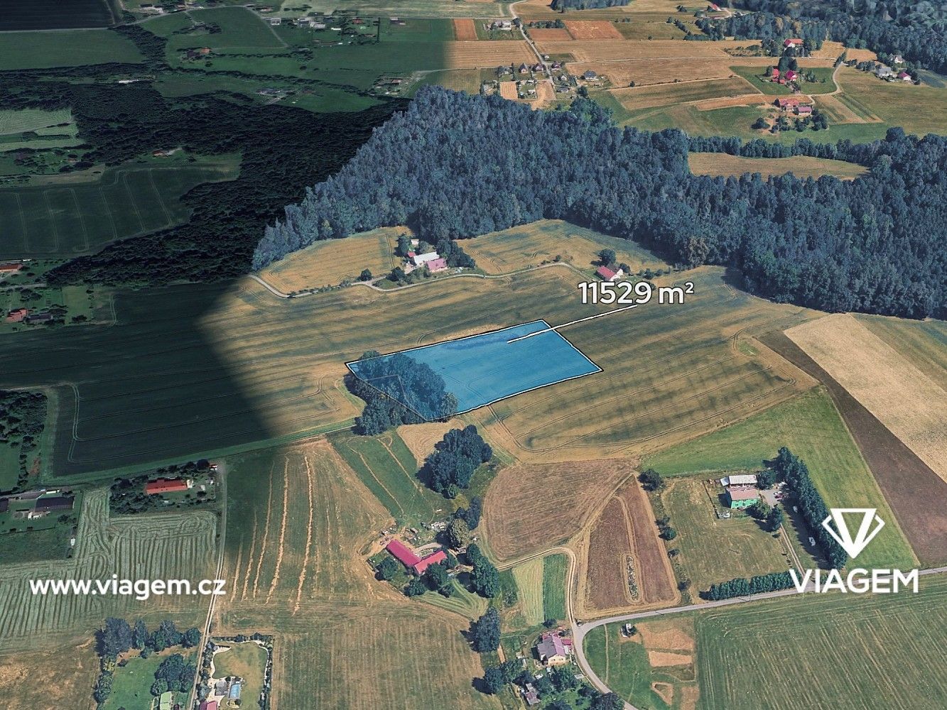 Zemědělské pozemky, Soběšovice, okres Frýdek-Místek, Moravskoslezský kraj