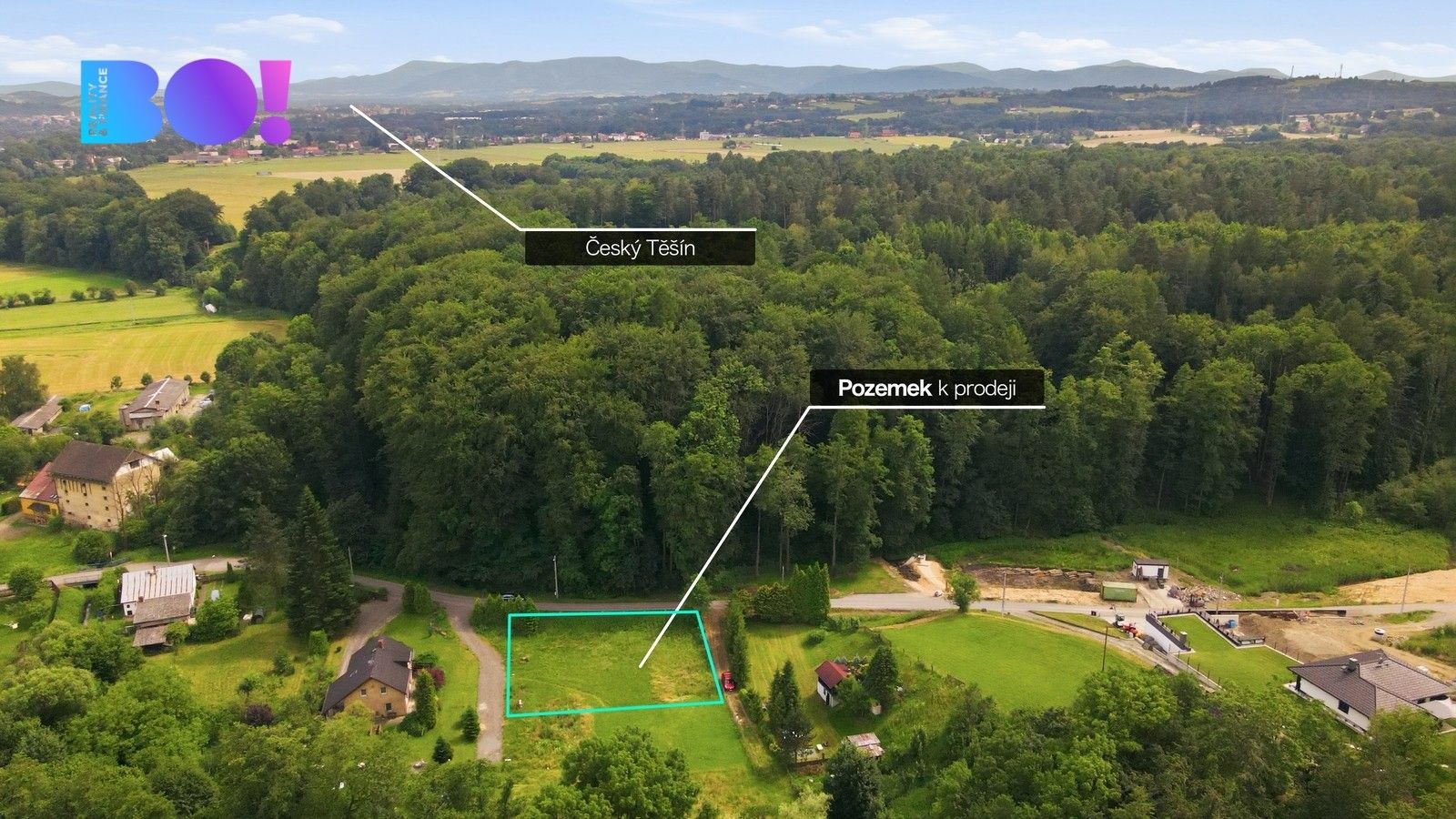 Pozemky pro bydlení, Chotěbuz, 852 m² - 2