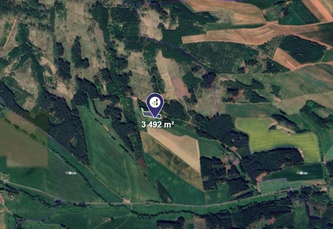 Lesy, Čistá u Horek, 3 492 m² - 2