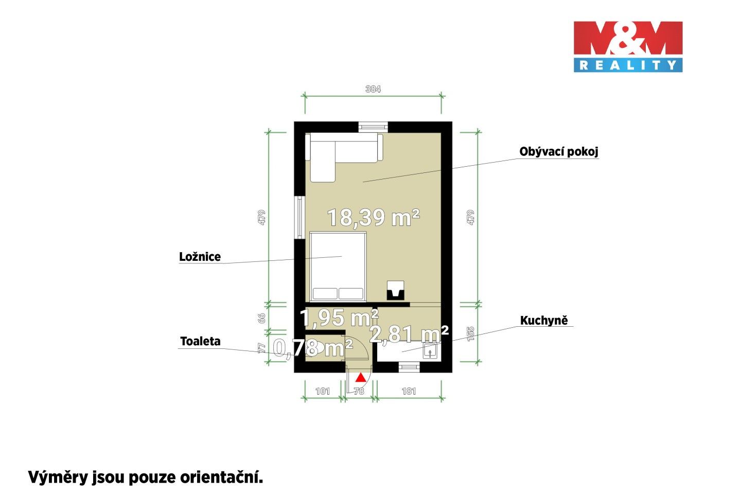 Prodej chata - Podhájí, Horšovský Týn, 34 m² - 5
