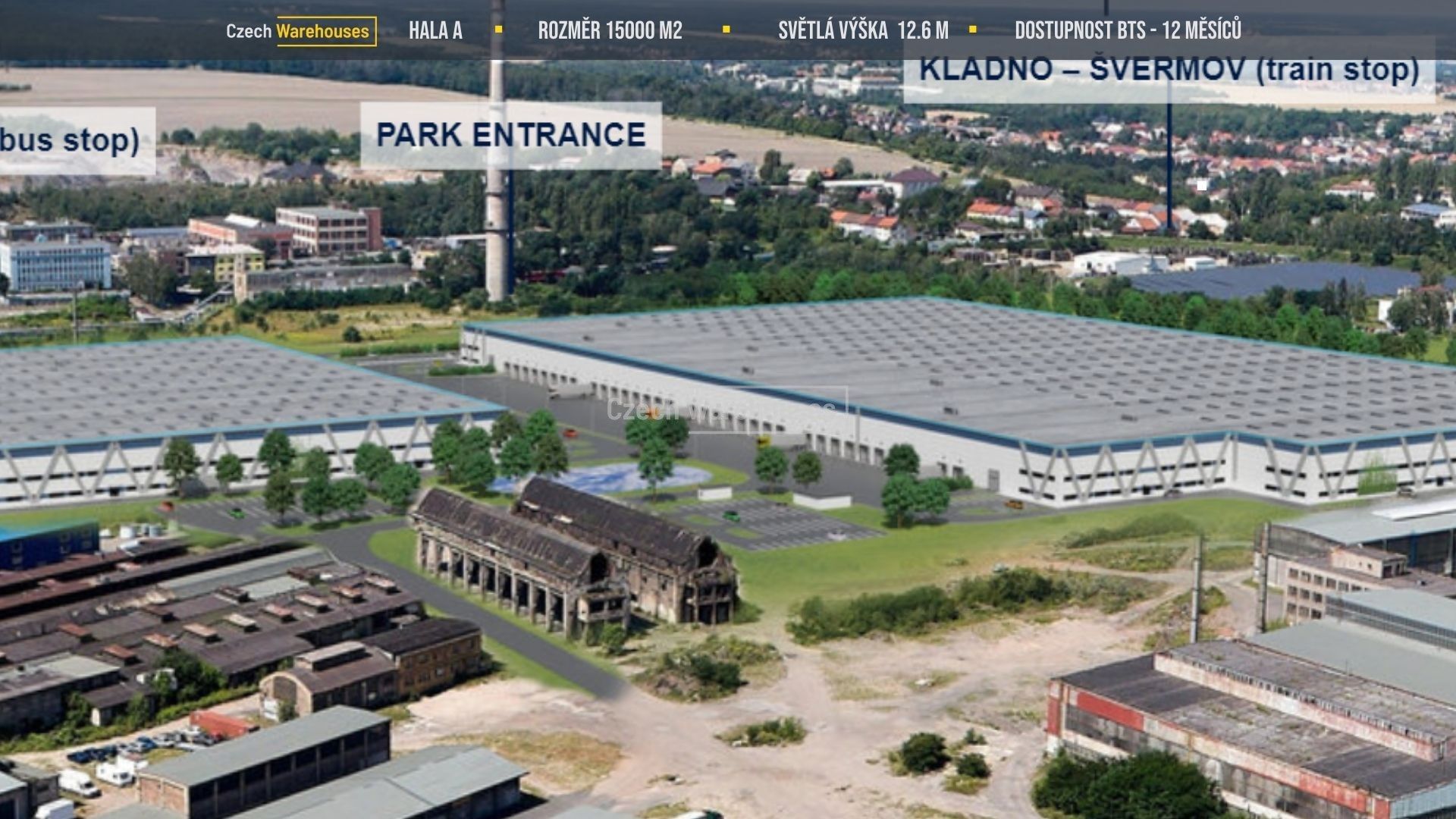 Pronájem sklad - Kladno, 15 m²