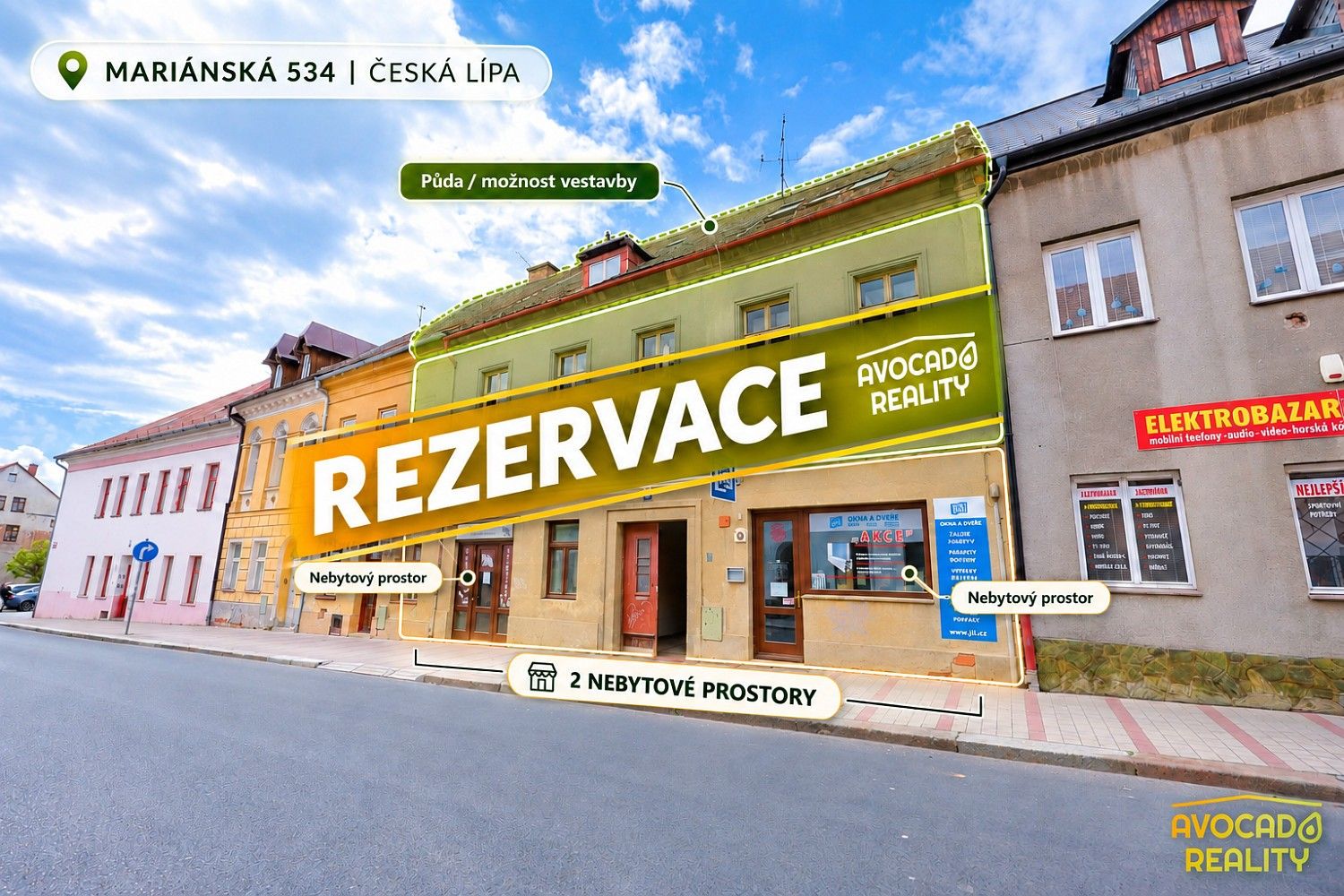 Rodinné domy, Mariánská, Česká Lípa, 249 m² - 2