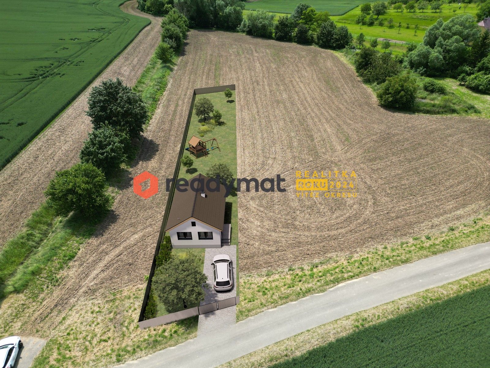 Prodej zemědělský pozemek - Labuty, 553 m²