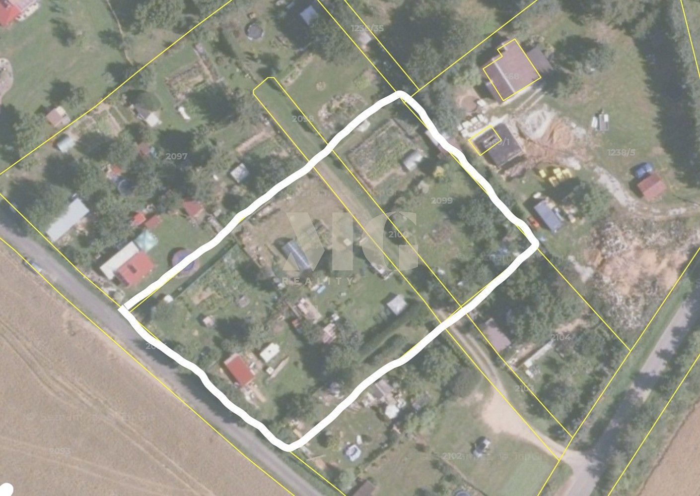 Zahrada, 3 023 m²