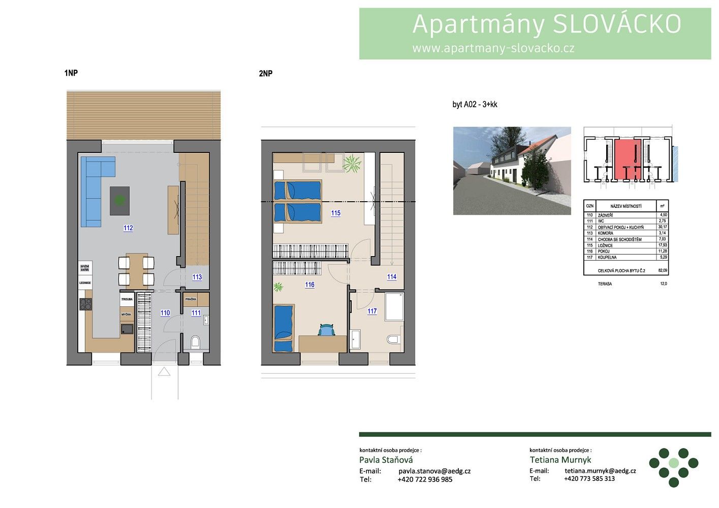 Prodej rodinný dům - Skalka, okres Hodonín, 91 m² - 5