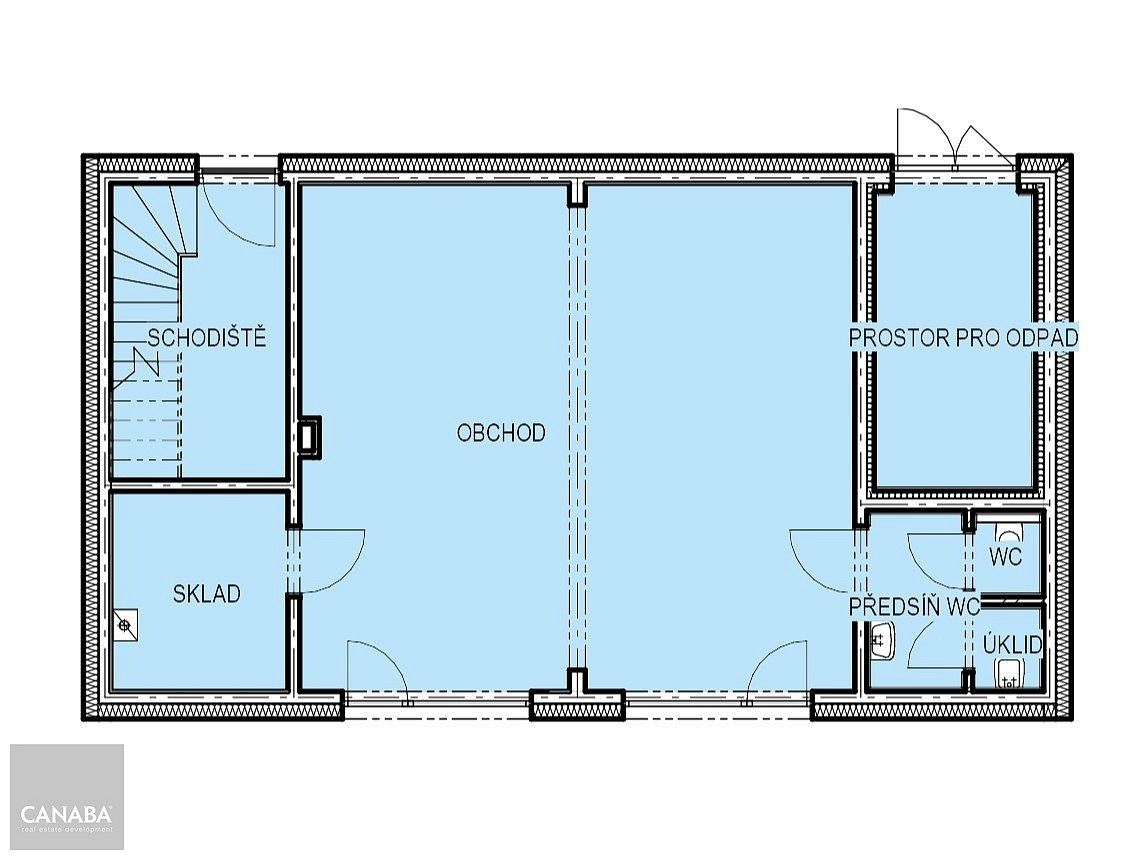Obchodní prostory · 138 m² · Praha - Dubeč, okres Praha 15, Hlavní město Praha - 4
