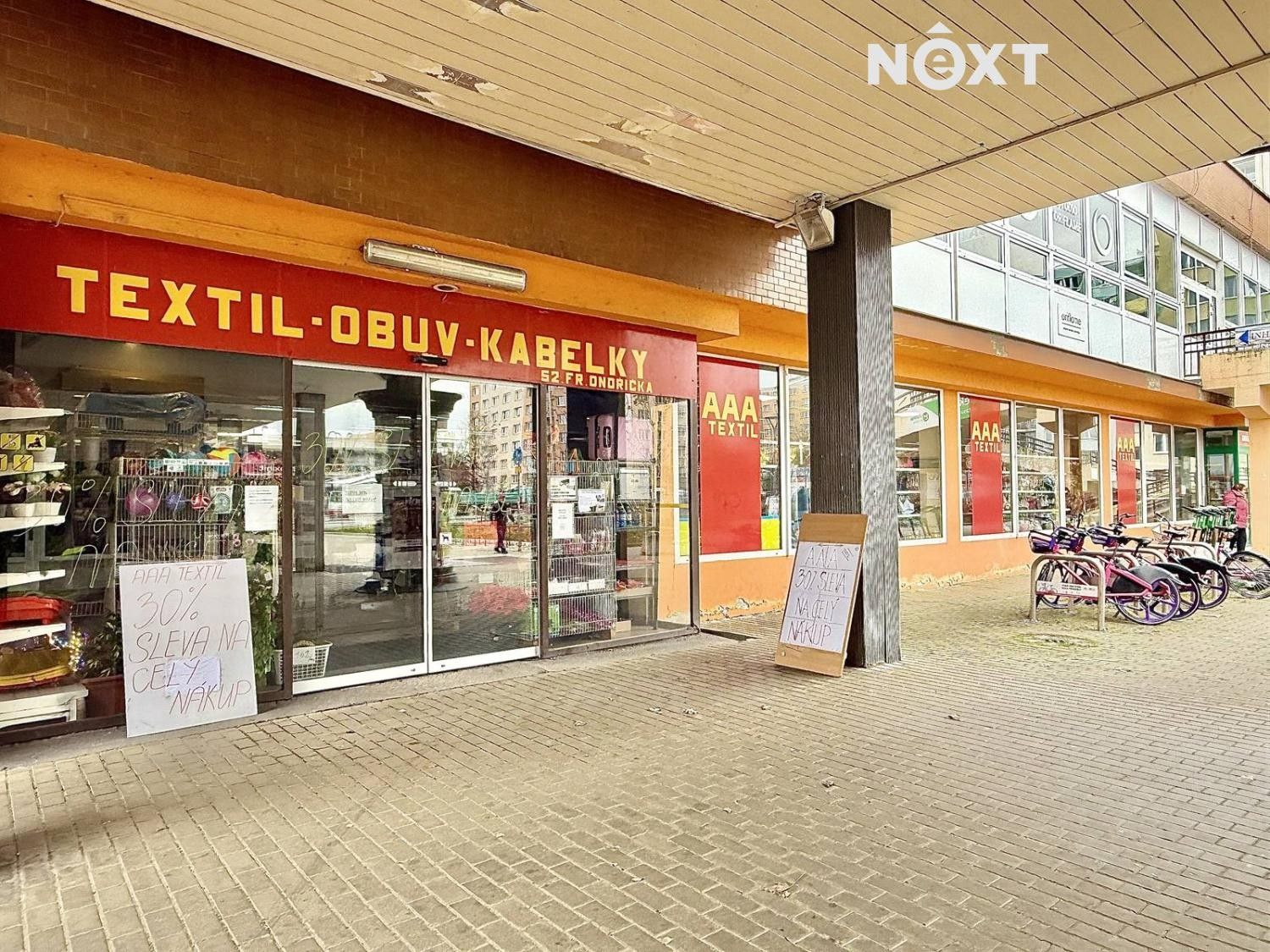 Obchodní prostory, České Budějovice 2, České Budějovice, 546 m²