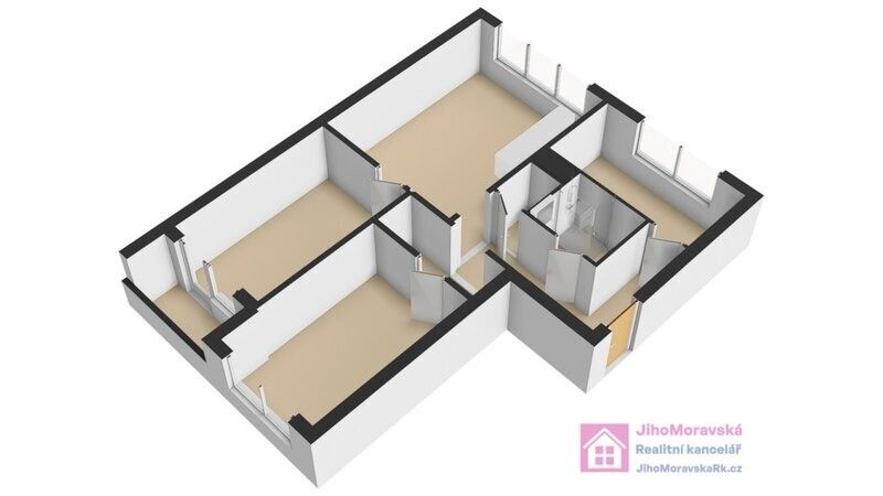 Pronájem byt - Břeclav, 691 41