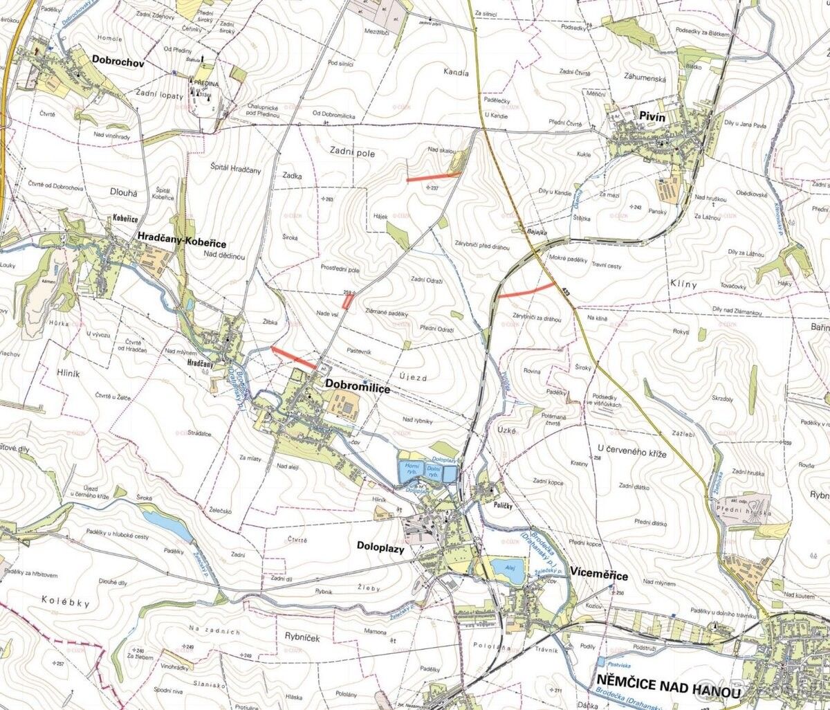 Prodej pozemek pro bydlení - Dobromilice, 798 25