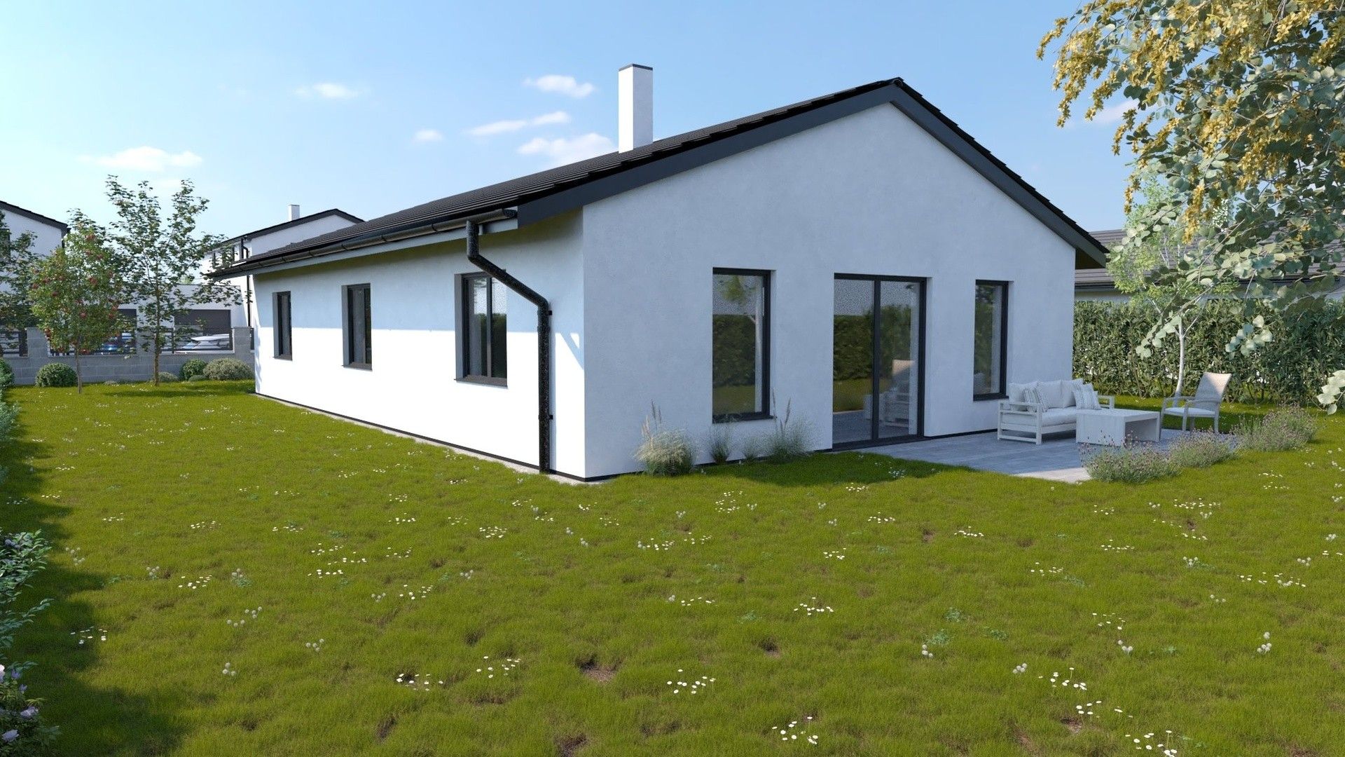 Prodej rodinný dům - Labské Chrčice, 113 m²