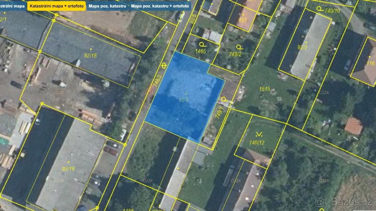 Prodej pozemek pro bydlení - Velké Heraltice, 747 75, 651 m²