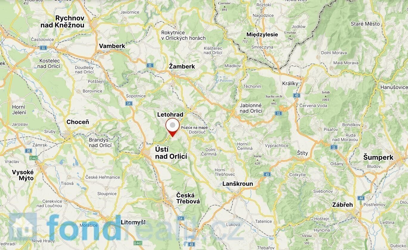Prodej zahrada - Dolní Dobrouč, 903 m² - 5