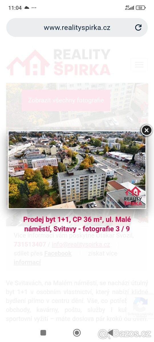 Pronájem byt - Svitavy, 568 02