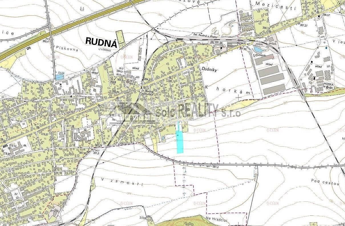 Prodej pozemek pro bydlení - Rudná, okres Praha-západ, Středočeský kraj - 5