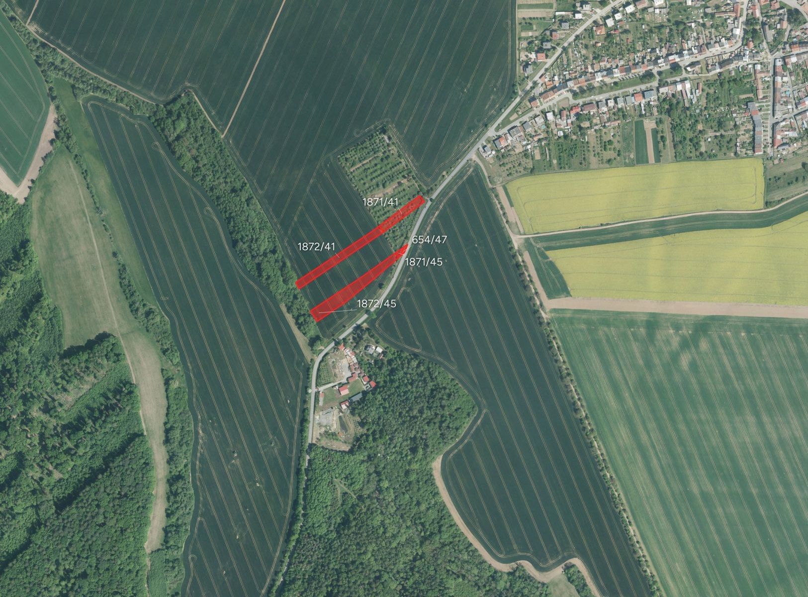 Zemědělské pozemky, Morkovice, Morkovice-Slížany