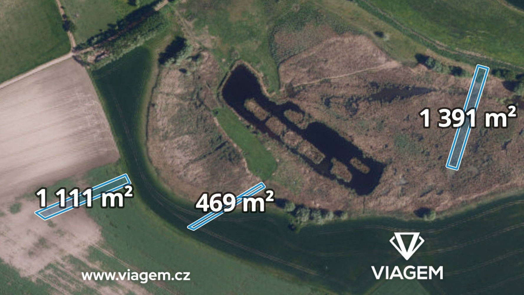 Zemědělský pozemek, 2 135 m²