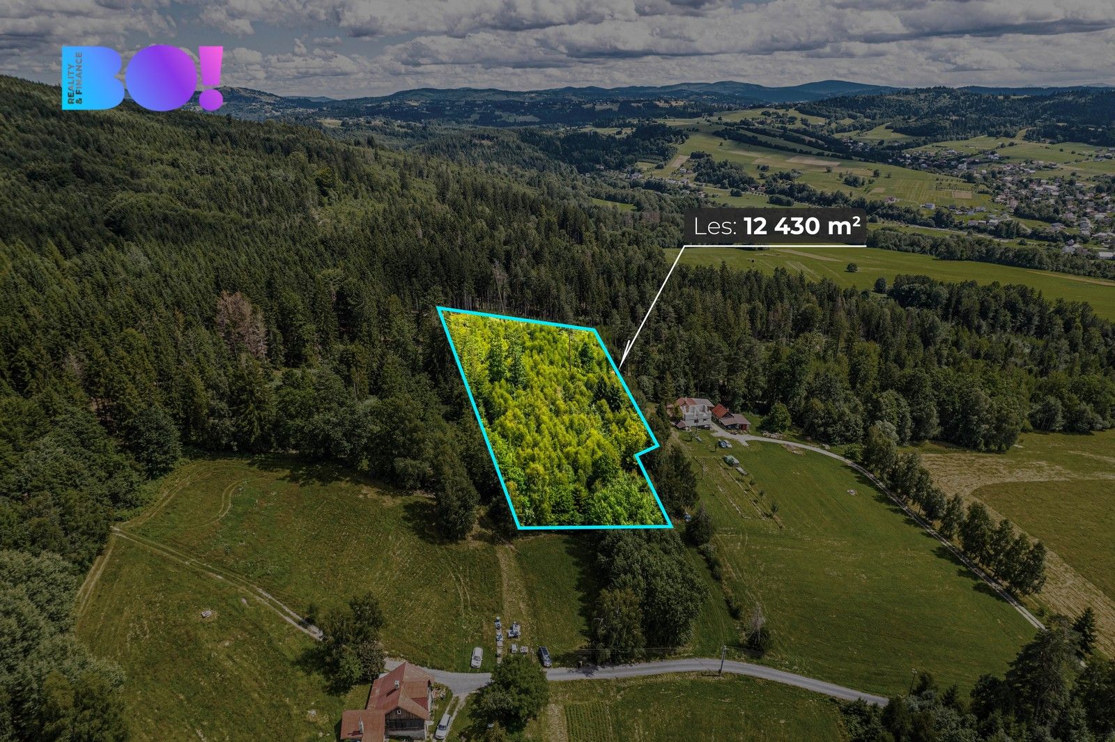 Prodej les - Písek, 12 m²