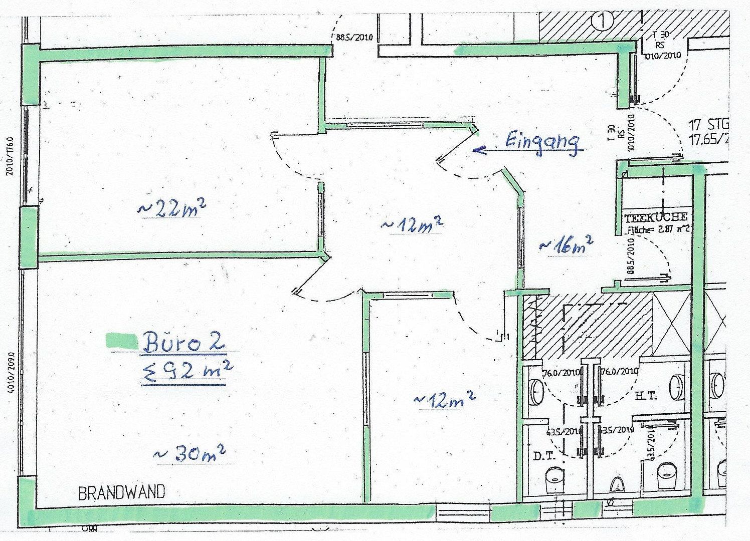 Kanceláře, Kreuzgrundweg 3a, , Hessen, 92 m² - 2