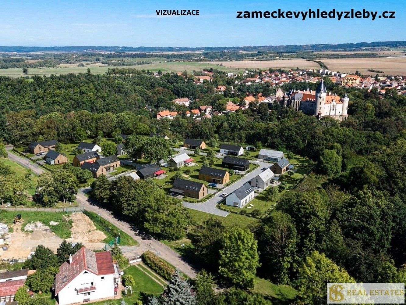 Pozemky pro bydlení, Žleby, okres Kutná Hora, Středočeský kraj - 1
