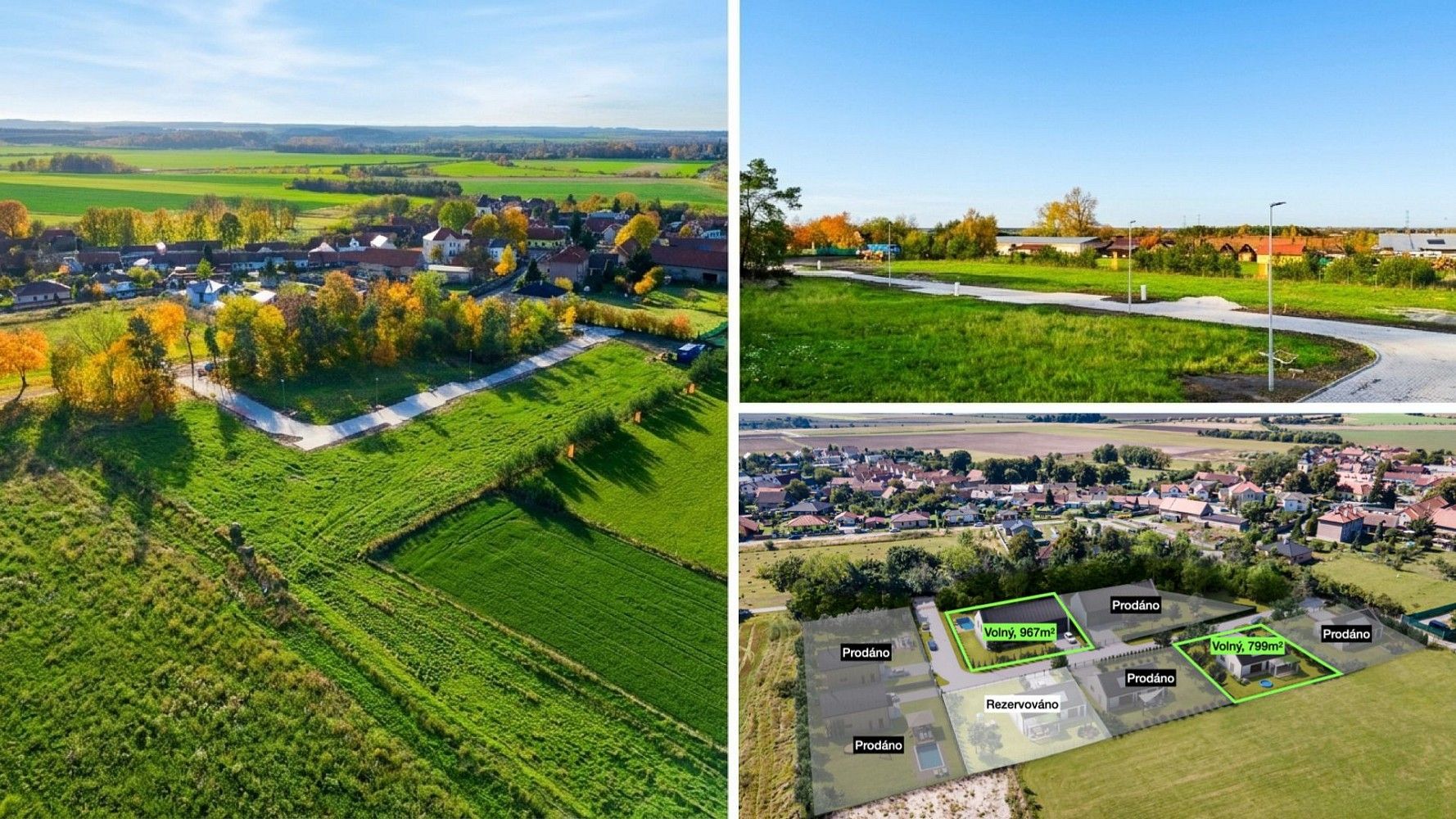 Prodej pozemek pro bydlení - Ratenice, okres Kolín - 2