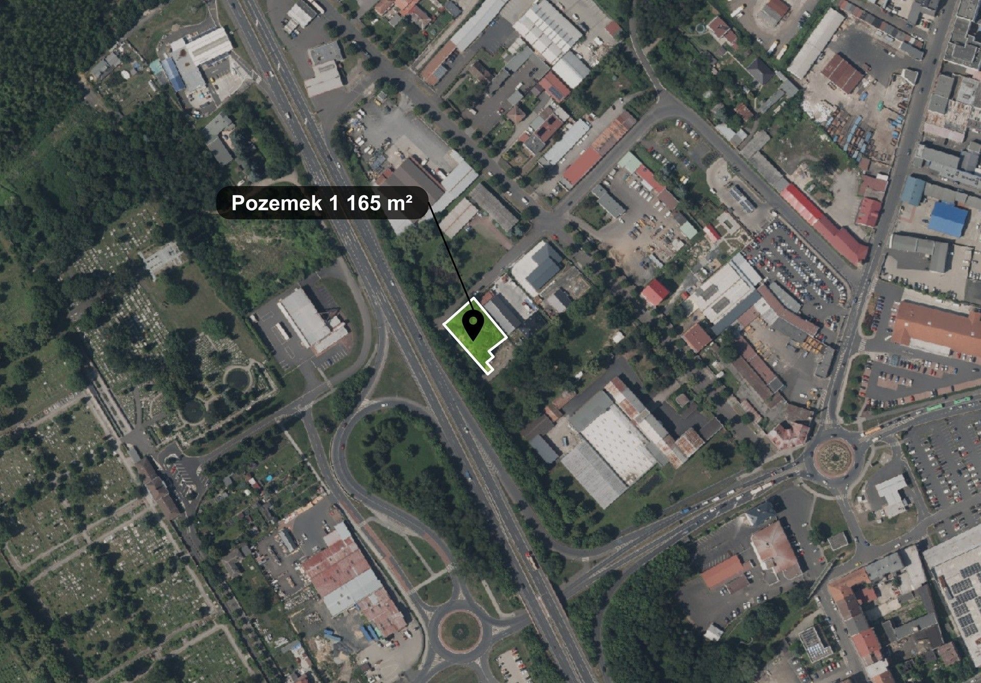 Pozemek pro bydlení, 1 165 m²