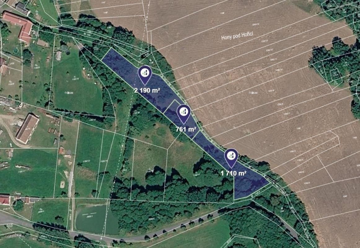 Louka, 4 661 m²