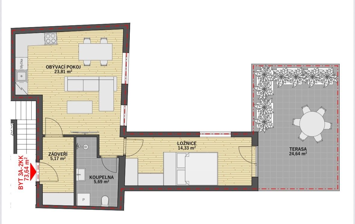 Byty, Litoměřice, 412 01