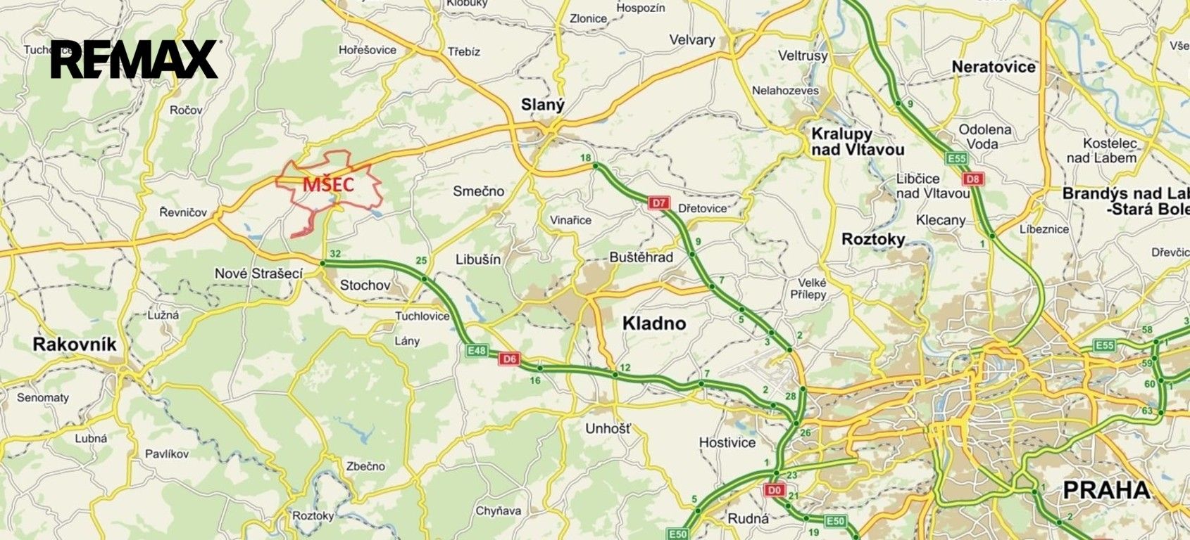 Pozemky pro bydlení, Mšec, 7 330 m² - 2