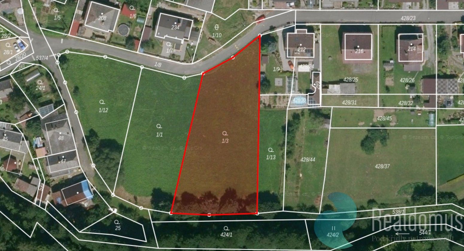 Prodej pozemek pro bydlení - Lesnice, 2 m²