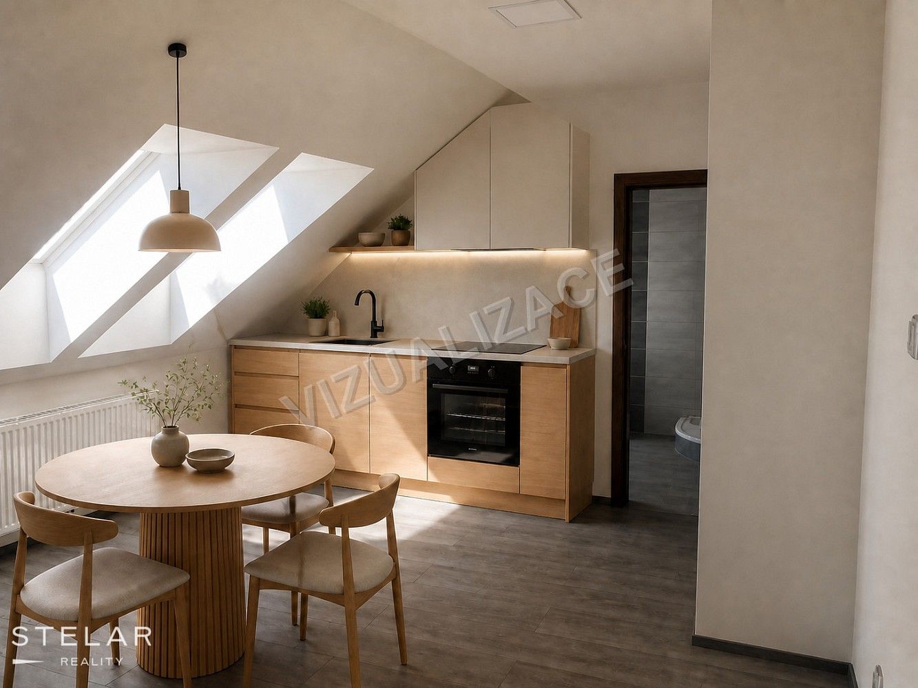Byt 3+kk, 74 m²