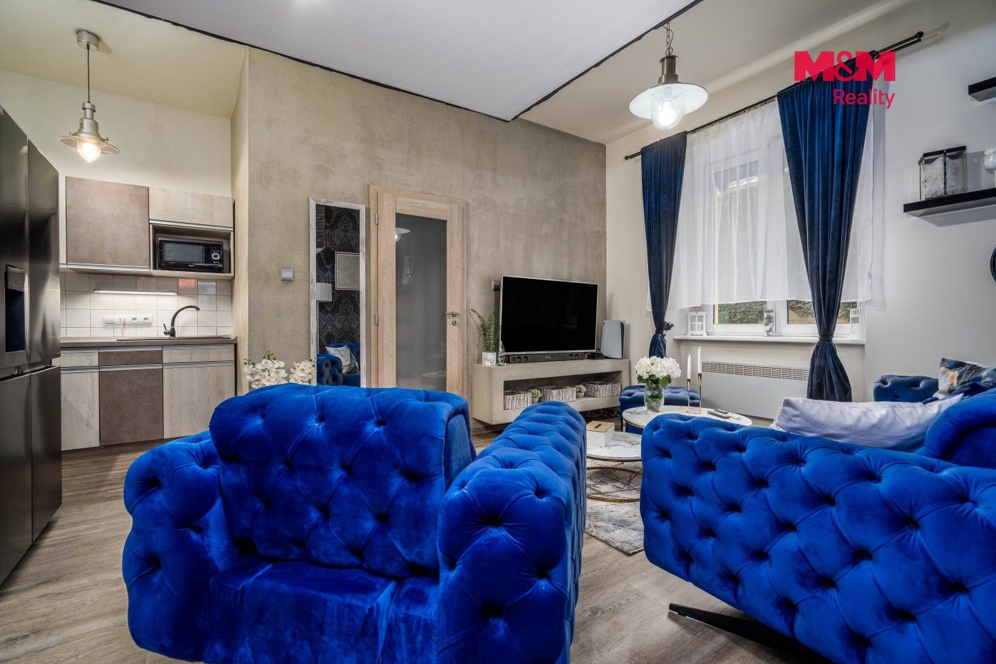 Byt 1+kk, 34 m²