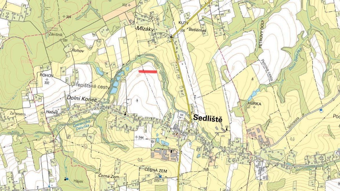 Prodej pozemek pro bydlení - Sedliště, 739 36