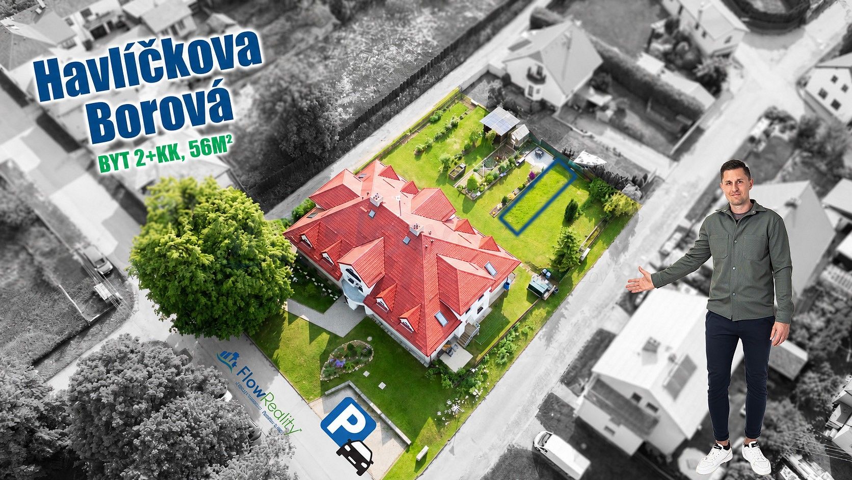 Pronájem byt 2+kk - Havlíčkova Borová, okres Havlíčkův Brod, Kraj Vysočina, 56 m² - 1