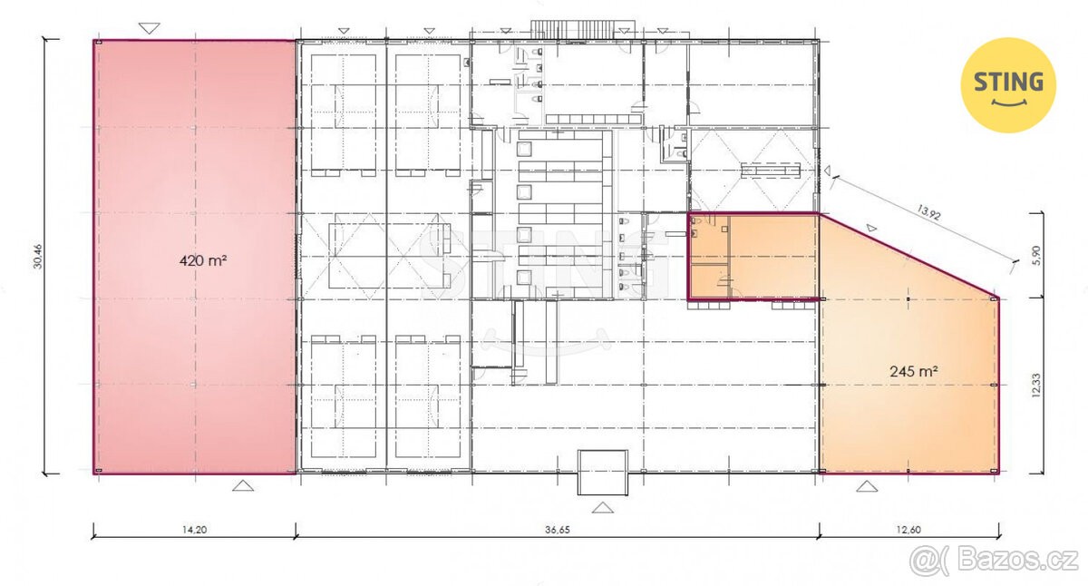 Obchodní prostory, Opava, 746 01, 245 m² - 2