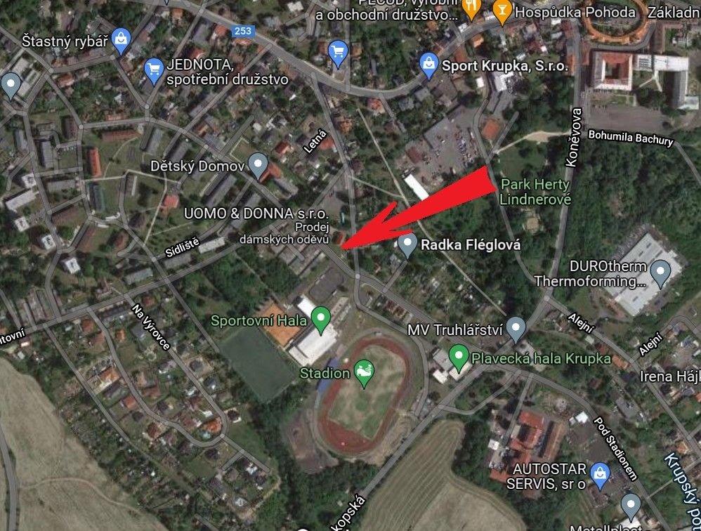 Garáže, Krupka, 417 42