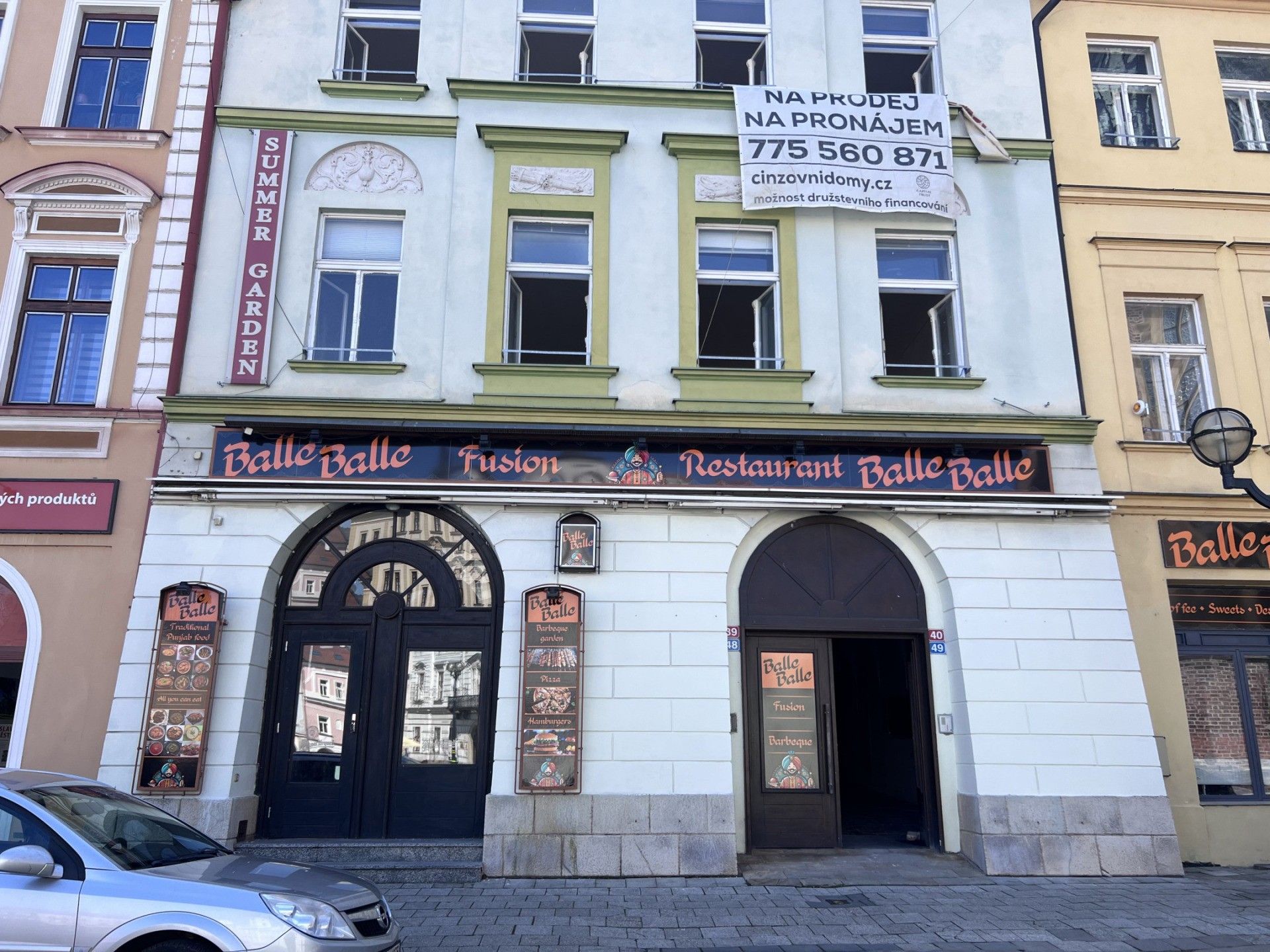 Pronájem restaurace - Velké náměstí, Hradec Králové, 558 m²