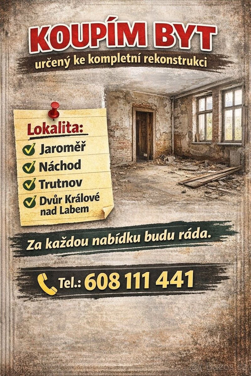 Byty, Náchod, 547 01