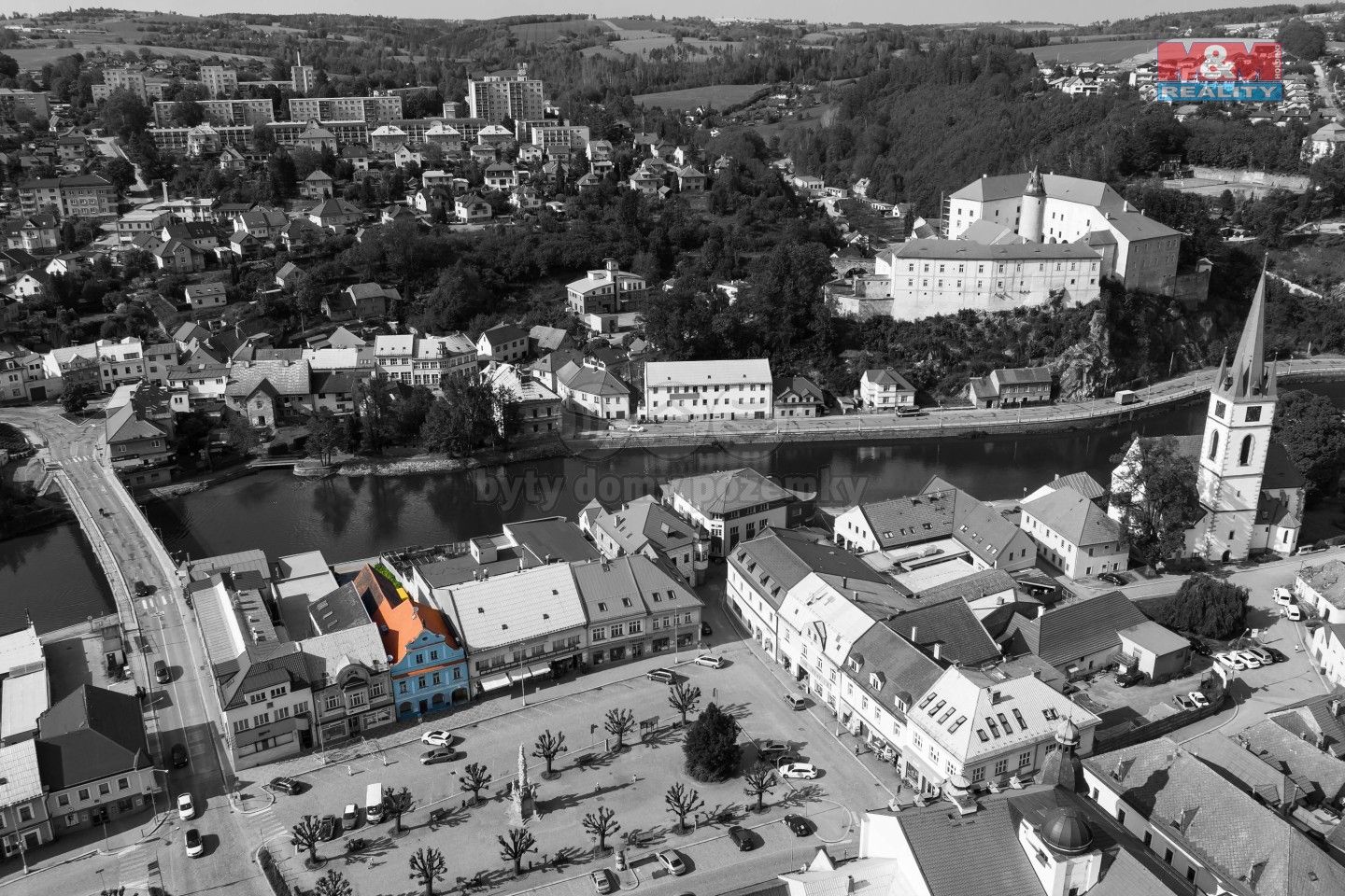 Rodinné domy, Husovo náměstí, Ledeč nad Sázavou, 333 m²