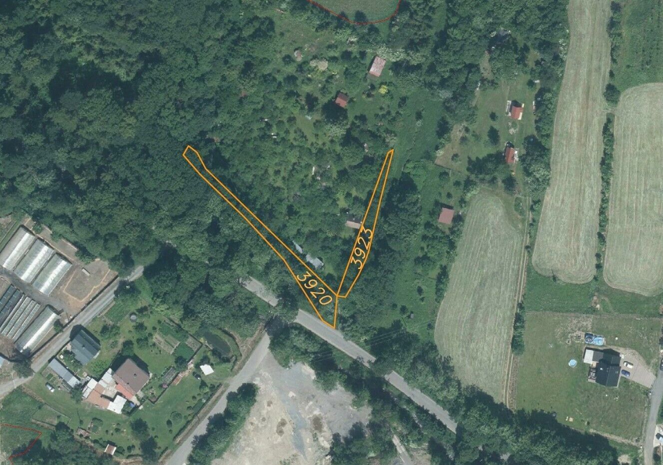 Prodej pozemek - Budišov nad Budišovkou, 41 m²