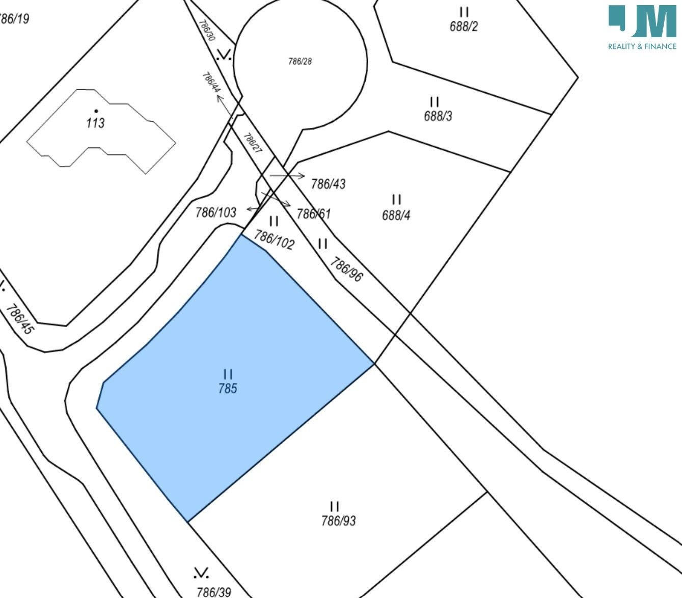 Pozemek pro bydlení, 1 064 m²