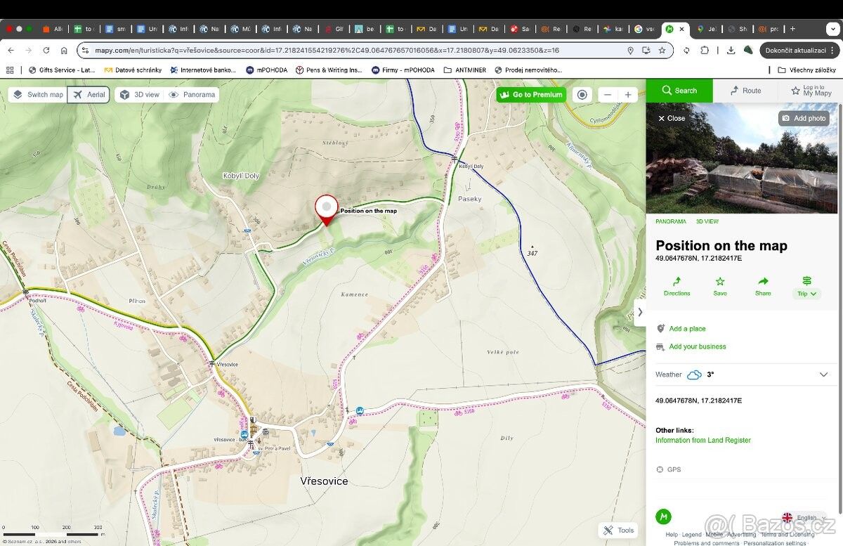 Zahrady, Ježov, 696 48