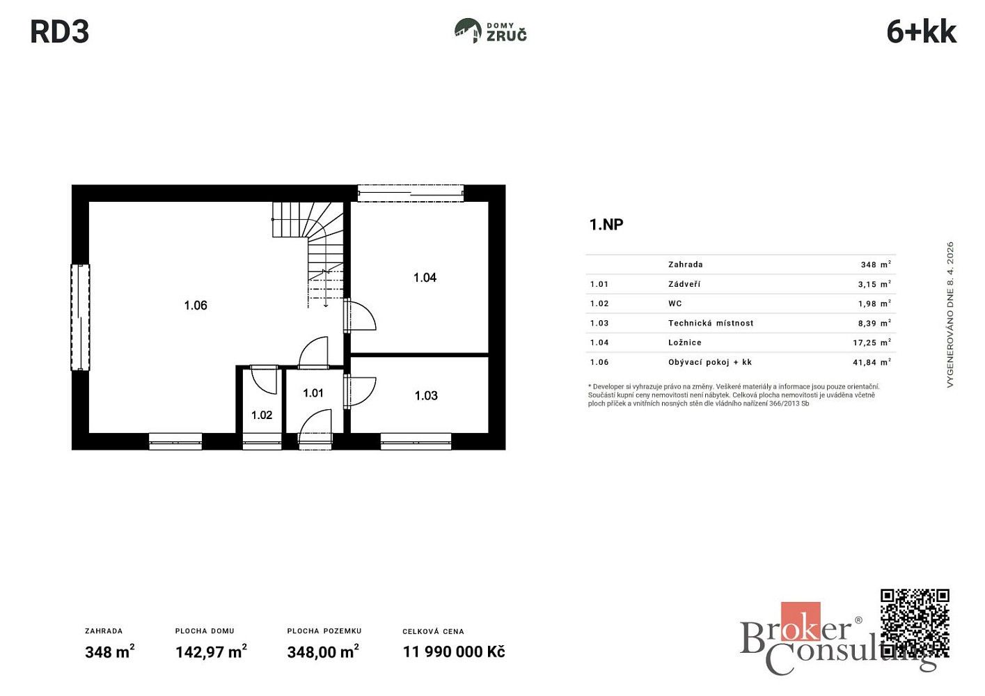 Rodinné domy, Zruč-Senec - Zruč, okres Plzeň-sever, Plzeňský kraj, 143 m² - 2