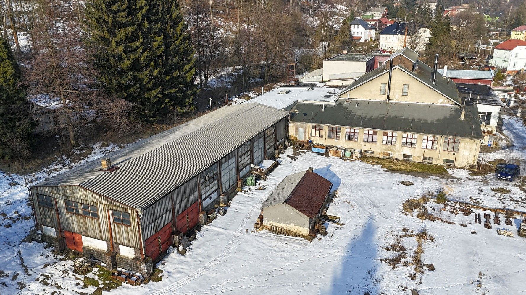 Výrobní prostory, Polevsko, okres Česká Lípa, Liberecký kraj, 27 603 m² - 2