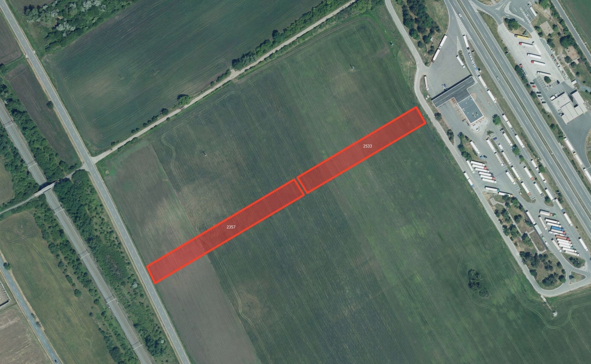 Zemědělské pozemky, Ladná