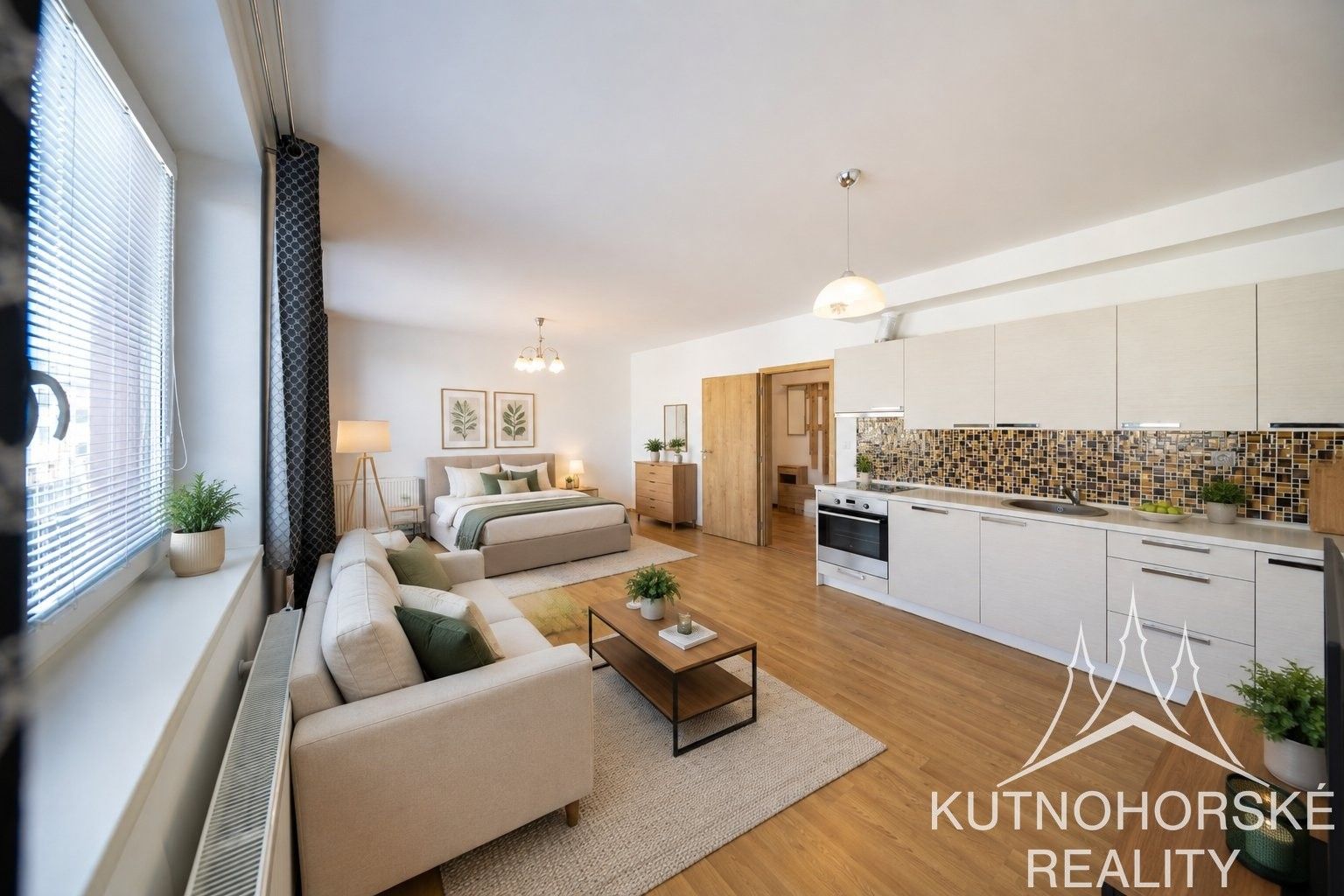 Byt 1+kk, 38 m²