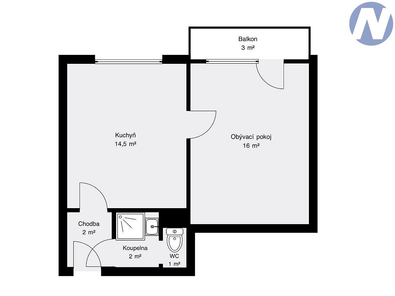 Byt 2+kk · 39 m² · Volary, okres Prachatice, Jihočeský kraj - 3